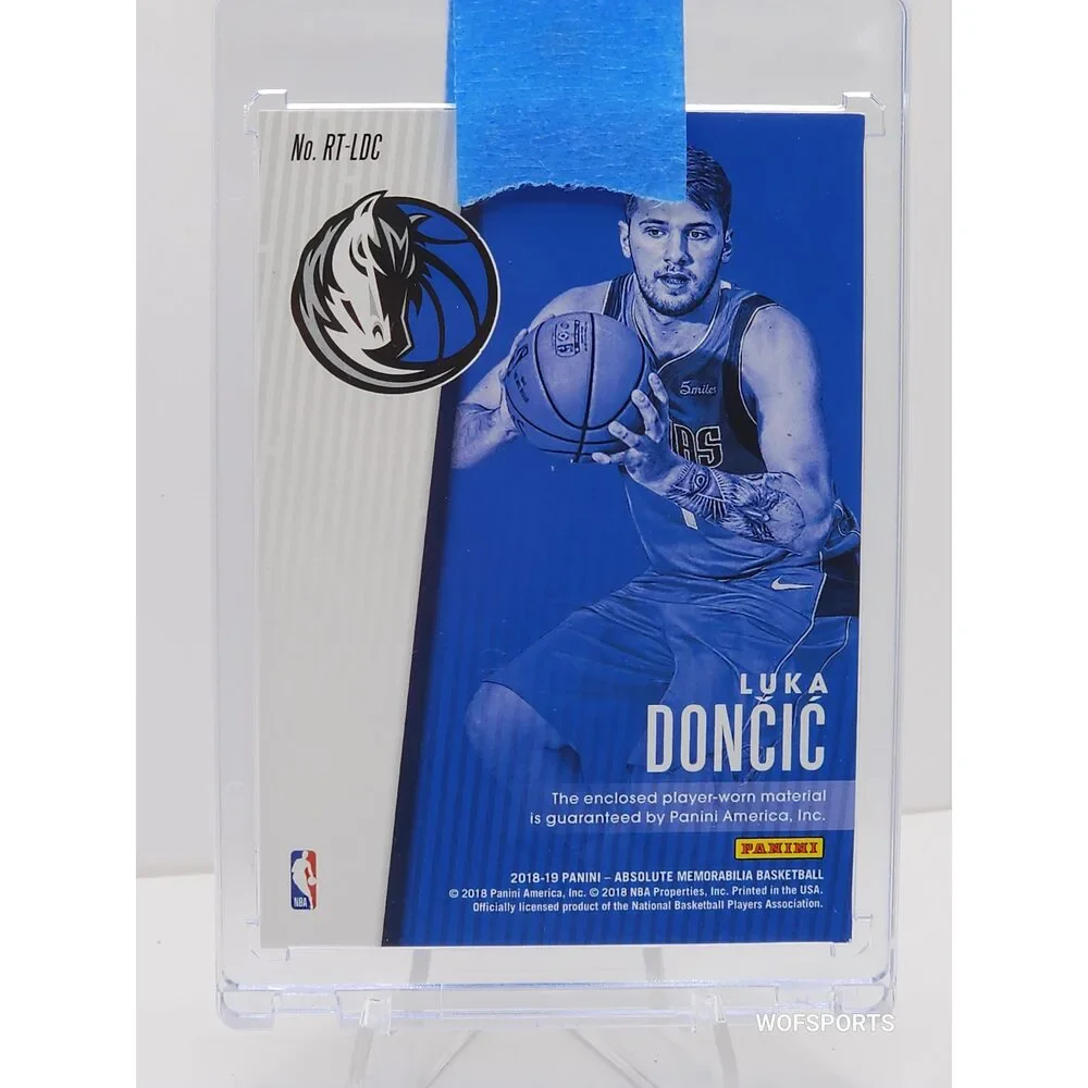 2018-19 Panini Absolute Memorabilia Rookie Threads Level 1 #RT-LDC - Luka Donci